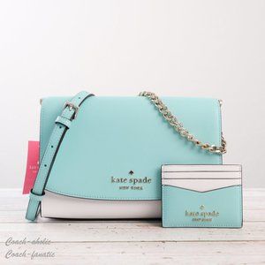 NWT Kate spade Carson Crossbody & Card Case *SET*